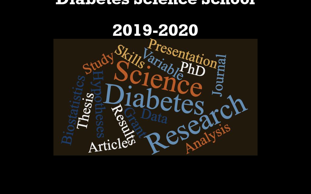 Diabetes Science School – Ediția 2019-2020