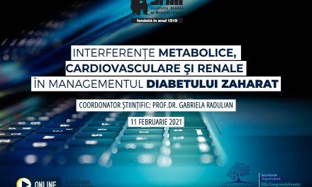 WEBINAR Interferenţe metabolice, cardiovasculare şi renale în managementul diabetului zaharat
