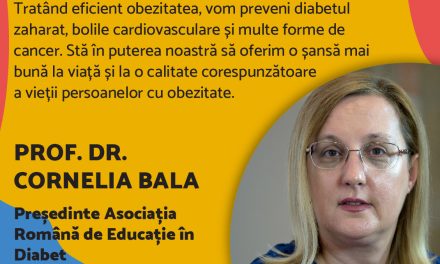 Prof. Dr. Cornelia Bala: Stă în puterea noastră să oferim o șansă mai bună la viață persoanelor cu obezitate