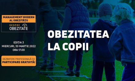 Obezitatea la copii: tema întâlnirii DespreObezitate.ro din 30 martie 2022