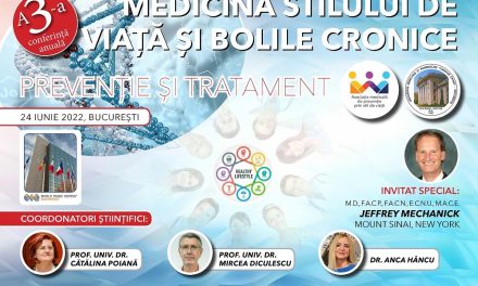 Conferința internațională ”Medicina stilului de viață și bolile cronice” începe în 2 zile