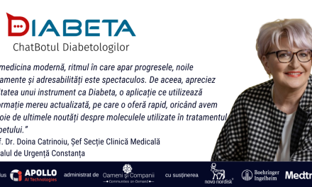 Prof. Dr. Doina Catrinoiu: Apreciez utilitatea unui instrument ca Diabeta
