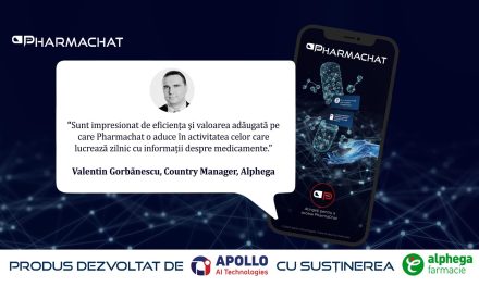 Valentin Gorbănescu, Alphega: Sunt impresionat de eficiența și valoarea adăugată pe care o aduce Pharmachat