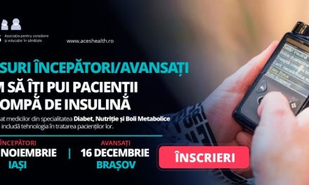 Curs ACES:  ”Cum să îți pui pacienții pe pompa de insulină?”, 16 decembrie 2023