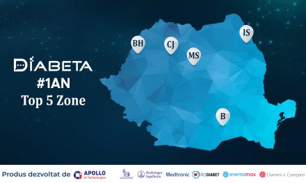 Diabeta: Transformă gestionarea diabetului în Top 5 zone medicale din România