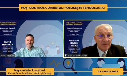 Prof. dr. Iulian Velea: Marea majoritate a timpului persoana cu diabet trebuie să se automonitorizeze și să-și autogestioneze această deficiență