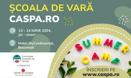 Încep înscrierile la Școala de Vară Caspa.ro, din 13-14 iunie 2024