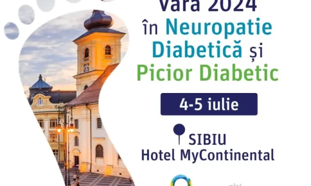 Scoala de Vară 2024 în Neuropatie Diabetică și Picior Diabetic