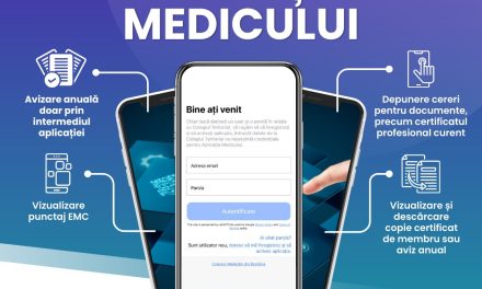 CMR lansează Aplicaţia Medicului, pentru avizarea anuală şi vizualizarea punctajului EMC