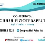 Speakeri reputați și-au anunțat participarea la Conferința Colegiului Fizioterapeuților Iași – Vaslui – Neamț
