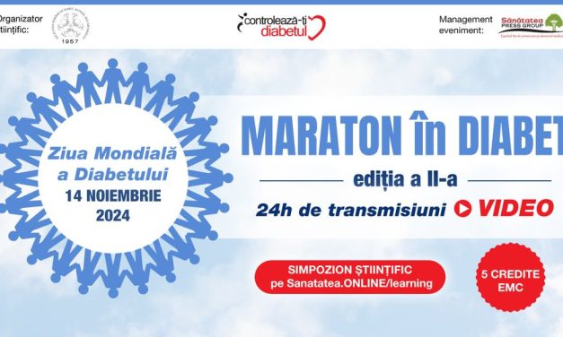 Maraton în Diabet: cel mai amplu eveniment de informare cu privire la problematica diabetului